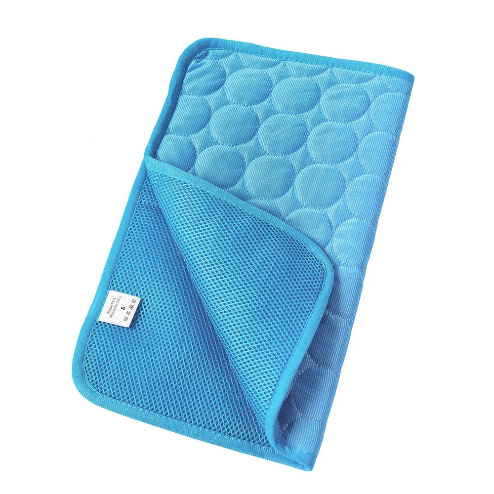 i@home cold washable breathable waterproof ice sleeping cooling pet mat for summer, Blue/pink/light blue/grey
i@home cold washable breathable waterproof ice sleeping cooling pet mat for summer, Blue/pink/light blue/grey