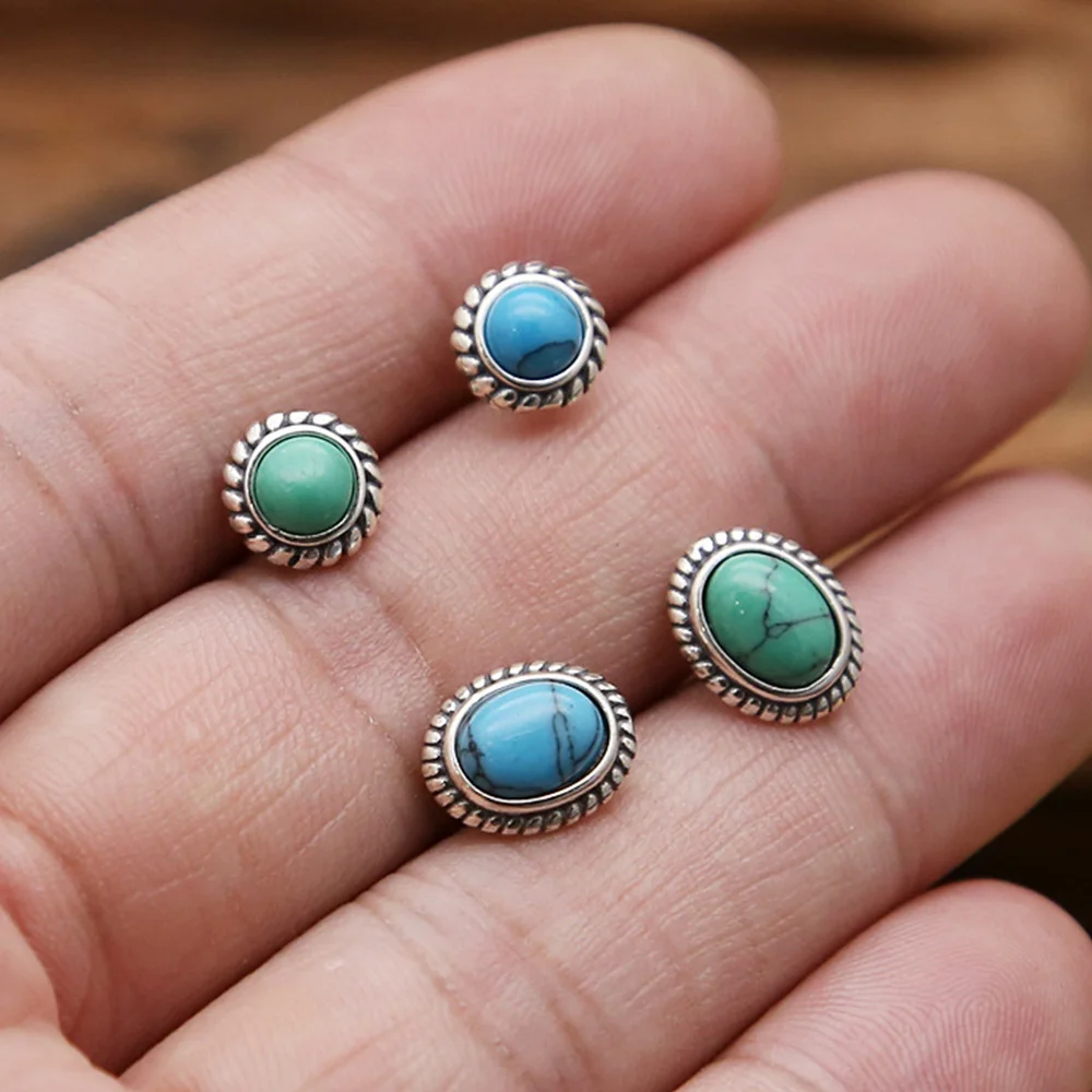 Factory Direct African Woman Stud Beaded Pine Stone Sterling Silver Earring, Gold color
Factory Direct African Woman Stud Beaded Pine Stone Sterling Silver Earring, Gold color