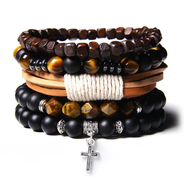 Woven Leather Bracelet for Men Women Cool Leather Wrist Cuff Bracelets Adjustable
Woven Leather Bracelet for Men Women Cool Leather Wrist Cuff Bracelets Adjustable