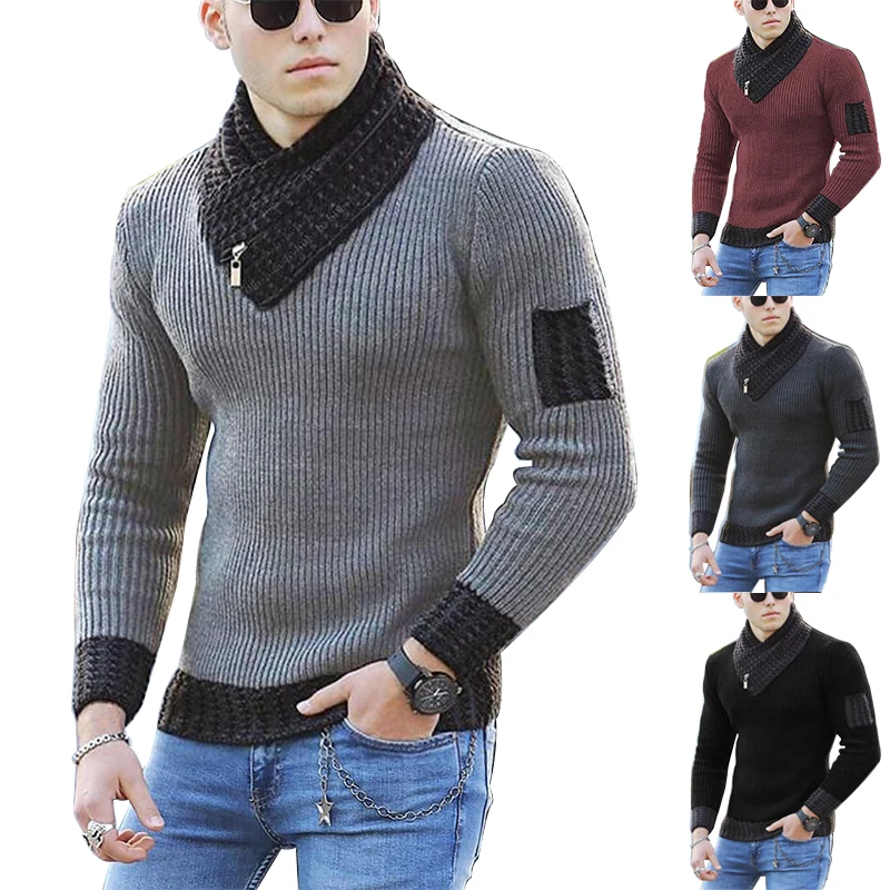 2021 New Style Wholesale Fashion Men's Knitted Pullover Sweater Coat Cheap Plus Size Slim Fit Thick Sweater Clothing For Man, Customized color
2021 New Style Wholesale Fashion Men's Knitted Pullover Sweater Coat Cheap Plus Size Slim Fit Thick Sweater Clothing For Man, Customized color