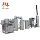 Two-chamber zero-pollution waste incinerator