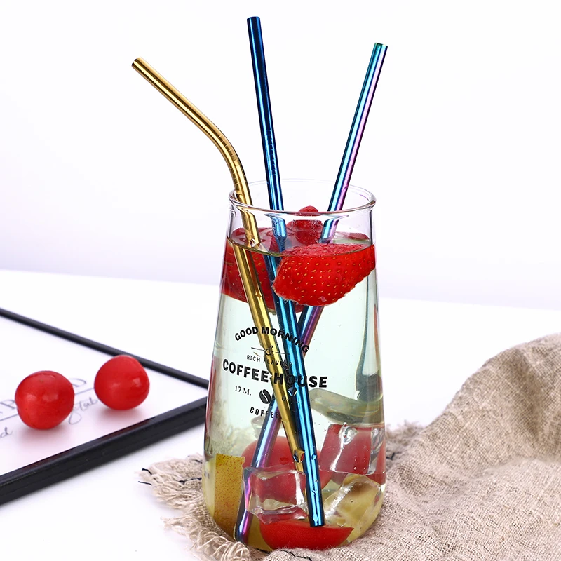 241*6mm Long Reusable Straws Custom Drinking Reusable Stainless Steel Cocktail Juice Straw Long, 10 colors available
241*6mm Long Reusable Straws Custom Drinking Reusable Stainless Steel Cocktail Juice Straw Long, 10 colors available