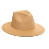 Wholesale Winter and Autumn new felt hats fashion wide brim Jazz Cap Panama Vintage Fedora Hat
