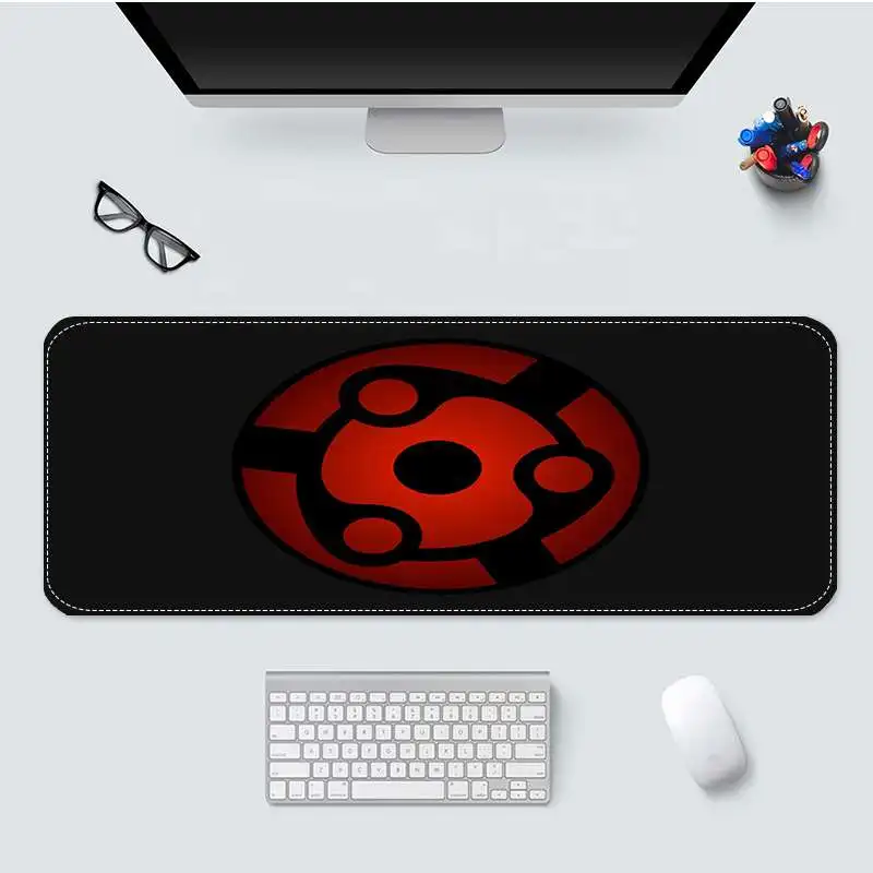 Naruto blood wheel New Design Silicone Anti-slip Desk Table Anti-slip mouse mat Size for 400x900x2mm, Oem
Naruto blood wheel New Design Silicone Anti-slip Desk Table Anti-slip mouse mat Size for 400x900x2mm, Oem