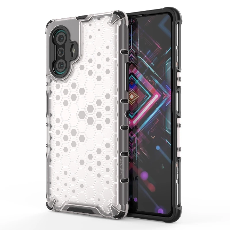 High Quality Phone Cases For Xiaomi Redmi K40 Gaming Shockproof Honeycomb PC + TPU Protective Case, Red, black, green, blue, white
High Quality Phone Cases For Xiaomi Redmi K40 Gaming Shockproof Honeycomb PC + TPU Protective Case, Red, black, green, blue, white