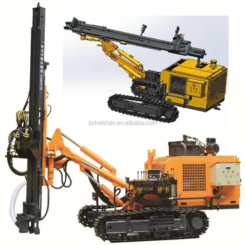 Semi-hydraulic Crawler Mounted Dth Kg420h Economic Friendly Air Mountain Drilling Rig For Sale Near