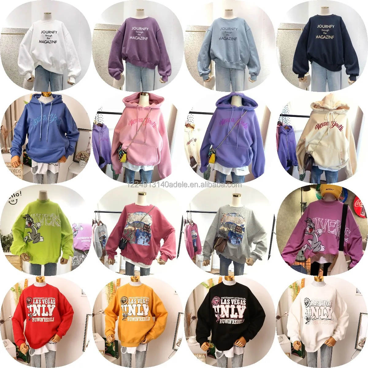 Factory wholesale women's hoodies fashion women's pullover Trendy ladies jumper sweatshirts Ladies Top
Factory wholesale women's hoodies fashion women's pullover Trendy ladies jumper sweatshirts Ladies Top