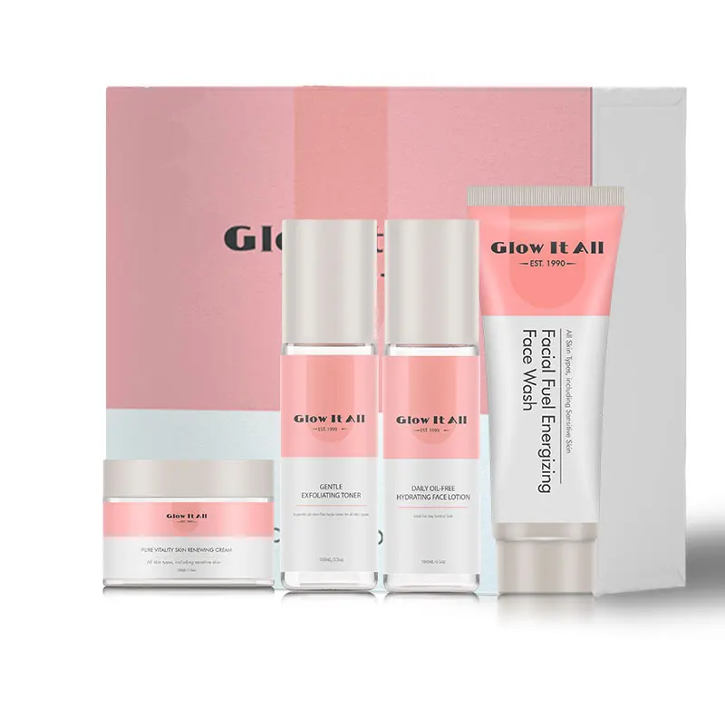 Glow It All Brand Skin Care Gift Set Mild Non-Irritating Women Moisturizing Skin Care Set Body For Dark Skin
Glow It All Brand Skin Care Gift Set Mild Non-Irritating Women Moisturizing Skin Care Set Body For Dark Skin