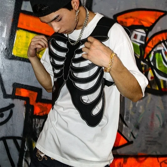 OEM private label men functional Mesh multi-pocket Tactical hip-hop black men pu vest
OEM private label men functional Mesh multi-pocket Tactical hip-hop black men pu vest