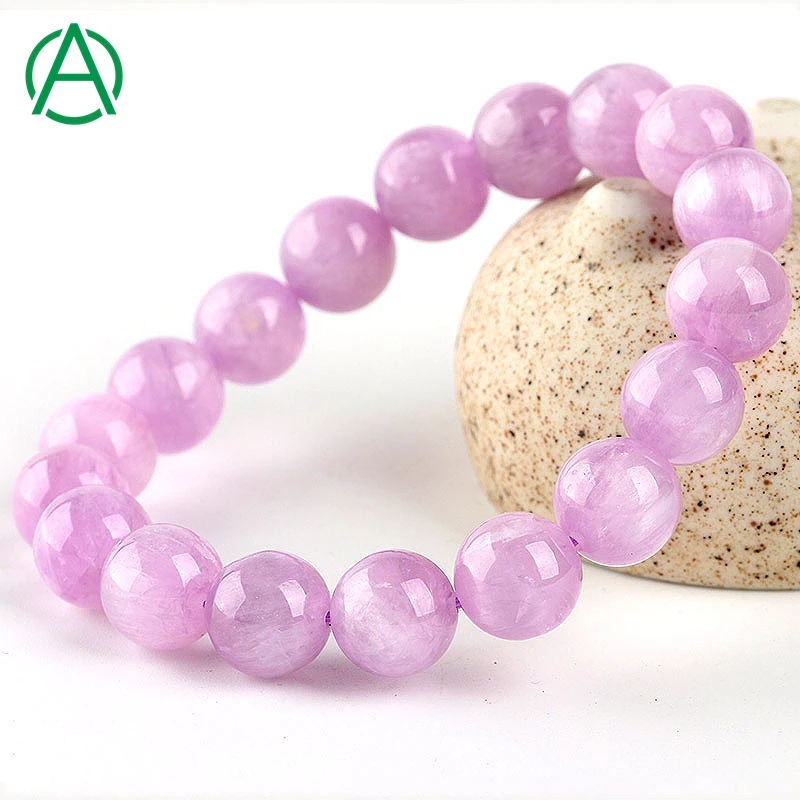 ArthurGem Genuine AAAA Grade Kunzite Bracelets Natural Healing Pink Stretch Kunzite Gemstone Beaded Bracelets for Women, Natural color
ArthurGem Genuine AAAA Grade Kunzite Bracelets Natural Healing Pink Stretch Kunzite Gemstone Beaded Bracelets for Women, Natural color