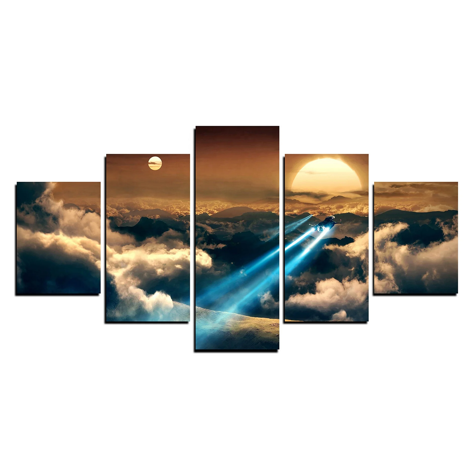 Wall Art for Canvas Prints Pictures Astronomy Artwork Wall Decor Abstract Scenery Sunset for Office Living Room Home Deco, Customized color
Wall Art for Canvas Prints Pictures Astronomy Artwork Wall Decor Abstract Scenery Sunset for Office Living Room Home Deco, Customized color