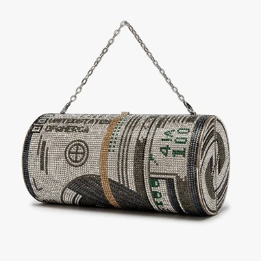 Dollar Money Shoulder Bag For Women Luxury Mini Box Purses Handbags Rhinestone Evening New Party Fashion Bags, Primary color
Dollar Money Shoulder Bag For Women Luxury Mini Box Purses Handbags Rhinestone Evening New Party Fashion Bags, Primary color