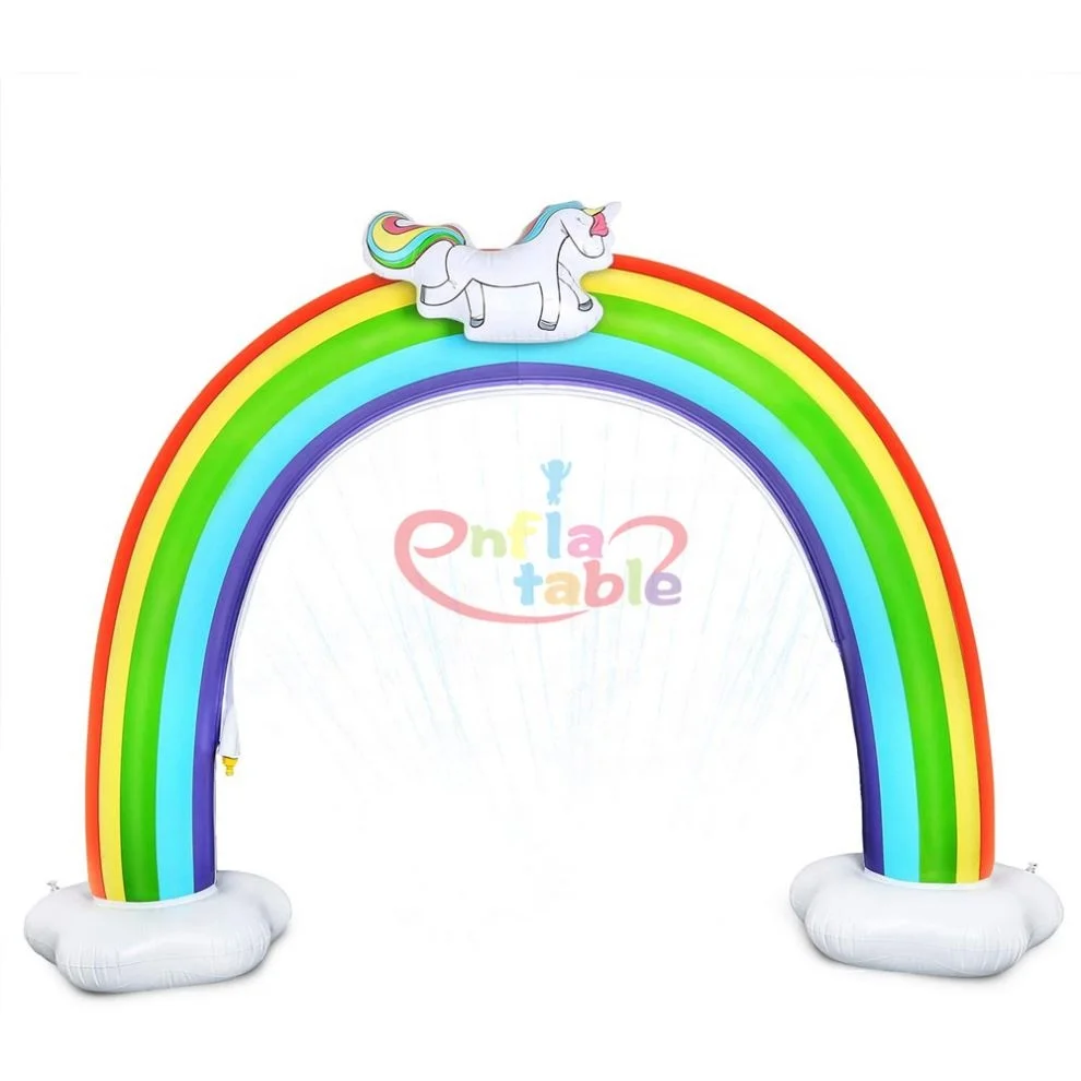 Playground Inflatable Rainbow Sprinkler Arch Adt Inflatable Water Slide Pool For Sale
Playground Inflatable Rainbow Sprinkler Arch Adt Inflatable Water Slide Pool For Sale