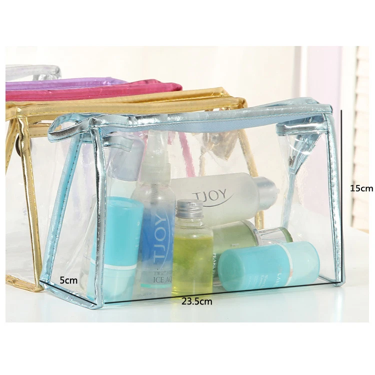 Factory direct sale Fashionable Make waterproof makeup bag transparent cosmetic bag mini cosmetic bag, Gold,silver,purple,blue,pink or customized
Factory direct sale Fashionable Make waterproof makeup bag transparent cosmetic bag mini cosmetic bag, Gold,silver,purple,blue,pink or customized