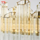 Pendant Light Pendant White Modern Nordic White Led Crystal Chandelier Metal Castle Luxury Pendant Lighting Custom