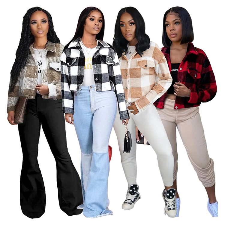 Fall 2021 Plus Size Latest Design High Quality Fashion Casual Winter Women Clothing Plaid Coat Women Jackets And Coats, Picture
Fall 2021 Plus Size Latest Design High Quality Fashion Casual Winter Women Clothing Plaid Coat Women Jackets And Coats, Picture