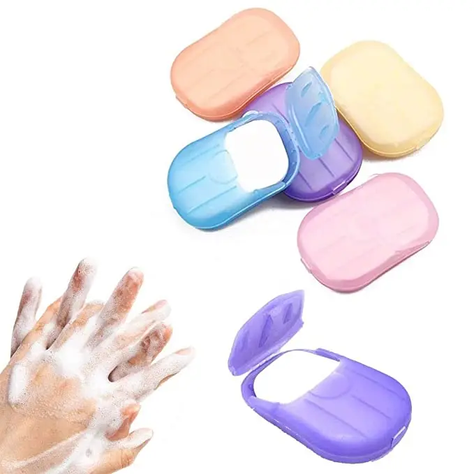 20 Pcs / Box Kids Gift Japanese Anti Bacterial Hotel Cleaning Luxury Round Flower Portable Hand Paper Soap, As shown / customized
20 Pcs / Box Kids Gift Japanese Anti Bacterial Hotel Cleaning Luxury Round Flower Portable Hand Paper Soap, As shown / customized