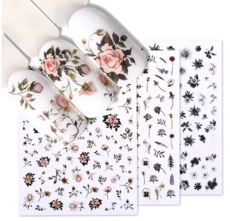 1 PC Flower cartoon Series Nail Water Decal Stickers Sakura Daisy Lavender Floral Pattern Transfer Sticker Nail Art Decoration
1 PC Flower cartoon Series Nail Water Decal Stickers Sakura Daisy Lavender Floral Pattern Transfer Sticker Nail Art Decoration
