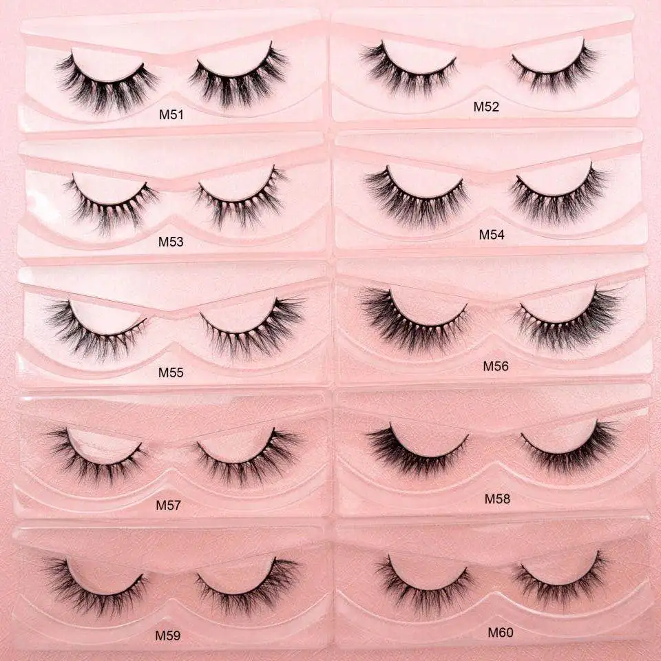 Corner Half Eyelashes 8-15mm Mink 3D Lashes With Custom Eyelash Packaging half eyelashes
Corner Half Eyelashes 8-15mm Mink 3D Lashes With Custom Eyelash Packaging half eyelashes