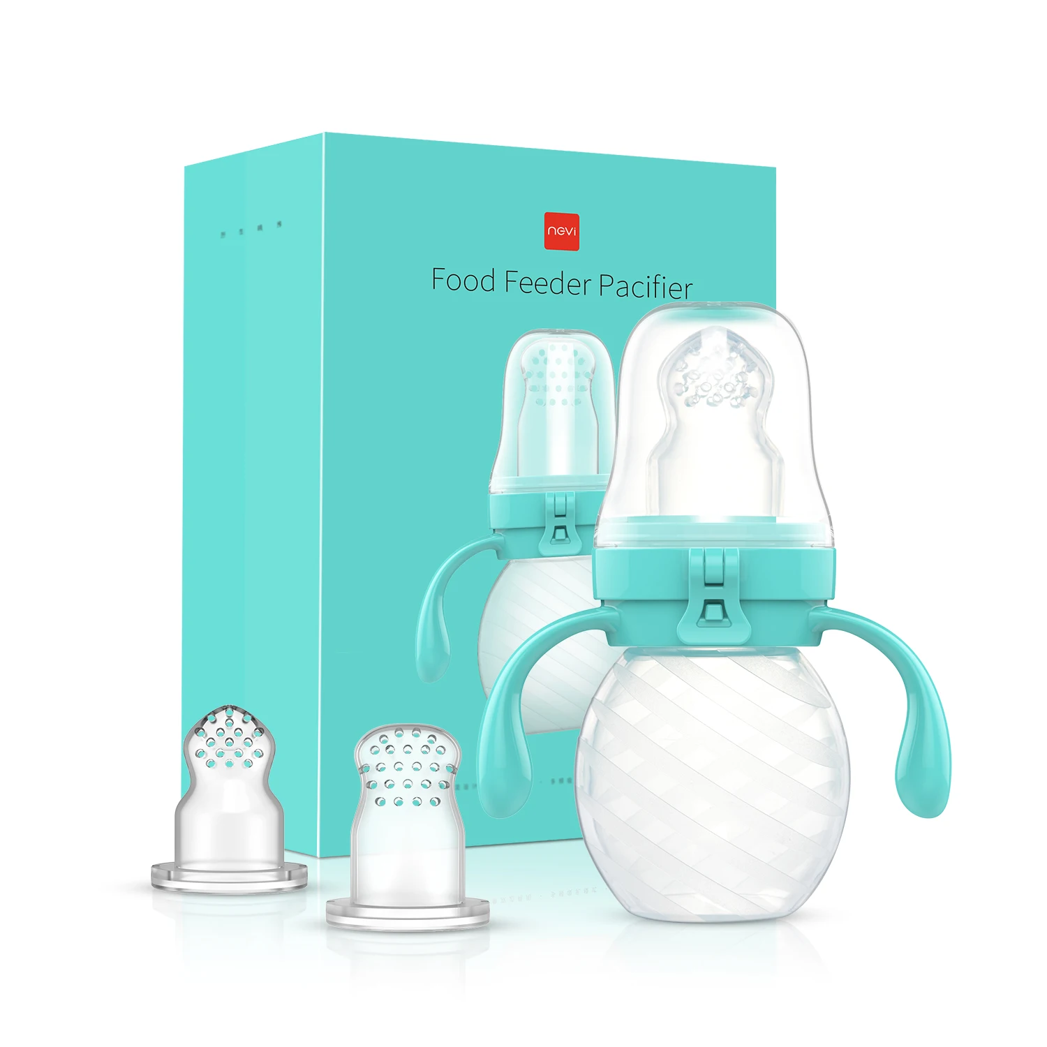 NCVI Hot Sale Baby Product Food Grade Food Squeeze Feeding Feeder Silicone Baby Fruit Pacifier
NCVI Hot Sale Baby Product Food Grade Food Squeeze Feeding Feeder Silicone Baby Fruit Pacifier