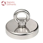D60mm Best Popular size searching salvage magnetic neodymium fishing magnet