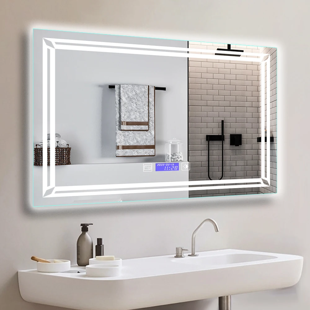 Wholesale Rectangle Shape Vertical and Horizontal Smart Human Body Sensor Touch Bathroom LED Light Mirror
Wholesale Rectangle Shape Vertical and Horizontal Smart Human Body Sensor Touch Bathroom LED Light Mirror