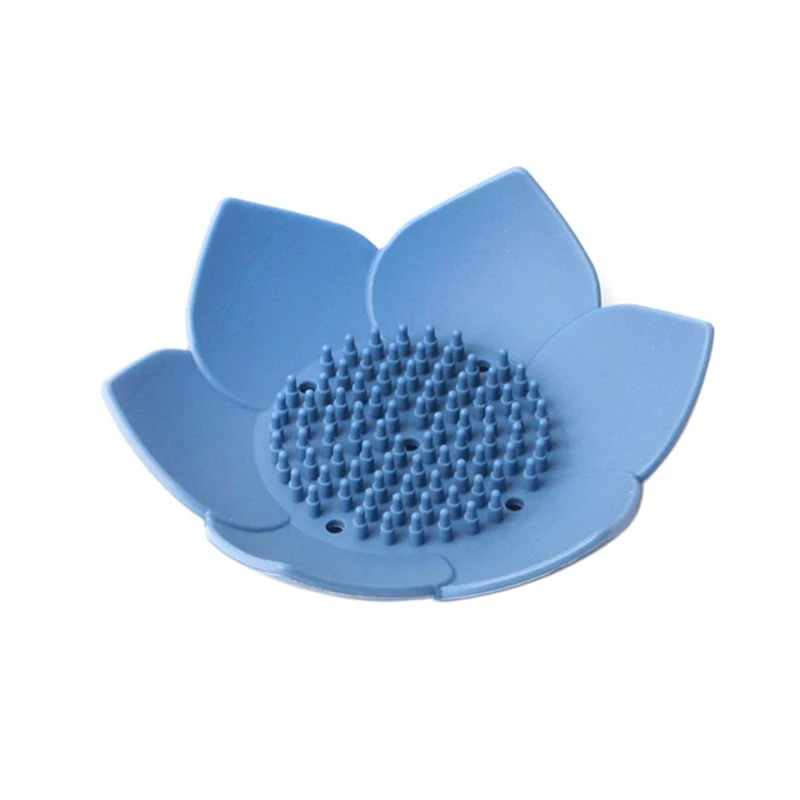 1 Pcs Creative Silicone Soap Holder Bath Shower Soap Boxes Plate Drain Storage Plate Soap Boxes Flower Tray Bathroom Accessories, As photo
1 Pcs Creative Silicone Soap Holder Bath Shower Soap Boxes Plate Drain Storage Plate Soap Boxes Flower Tray Bathroom Accessories, As photo
