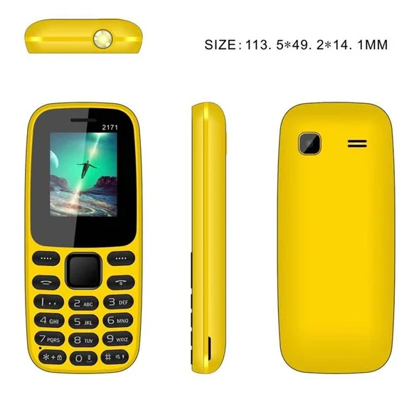 Chinese factory wholesale low price quality OEM mobile phone gsm mobile phone 1.77inch 2171
Chinese factory wholesale low price quality OEM mobile phone gsm mobile phone 1.77inch 2171