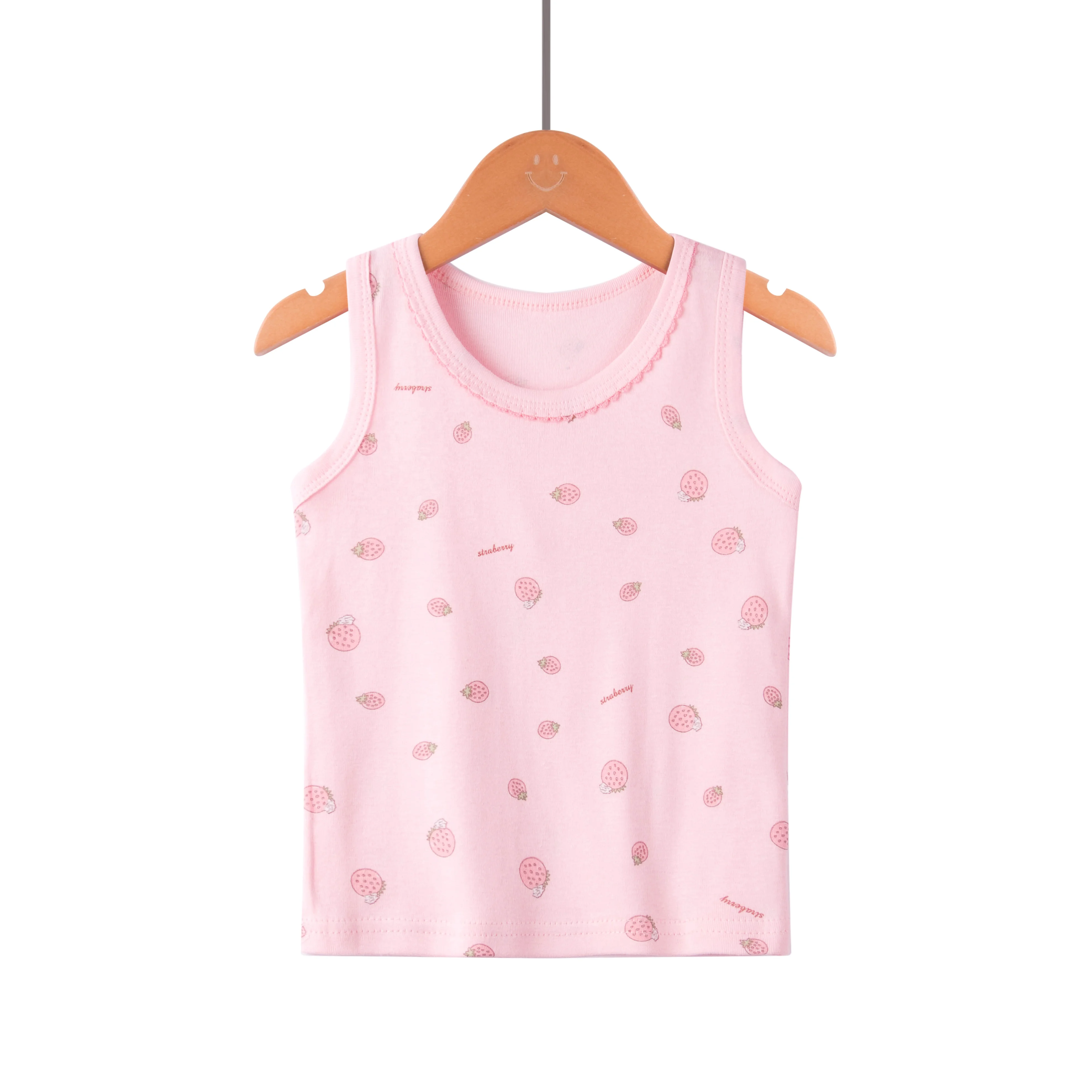 New Children's Clothing Girl Camisole In The Summer Of 2021 The Strawberry Printed Cotton Wholesale Baby Vest Casual Quantity, Fruits
New Children's Clothing Girl Camisole In The Summer Of 2021 The Strawberry Printed Cotton Wholesale Baby Vest Casual Quantity, Fruits