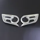 YCSUNZ Fog Light Cover Front Fog Lamp Accessories ABS Plastic Chrome Lamp Protection For Vigo 2012