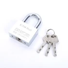 Reinforced stainless steel lock beam brass beam iron padlock