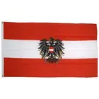 Promotional Austria National flag with eagle