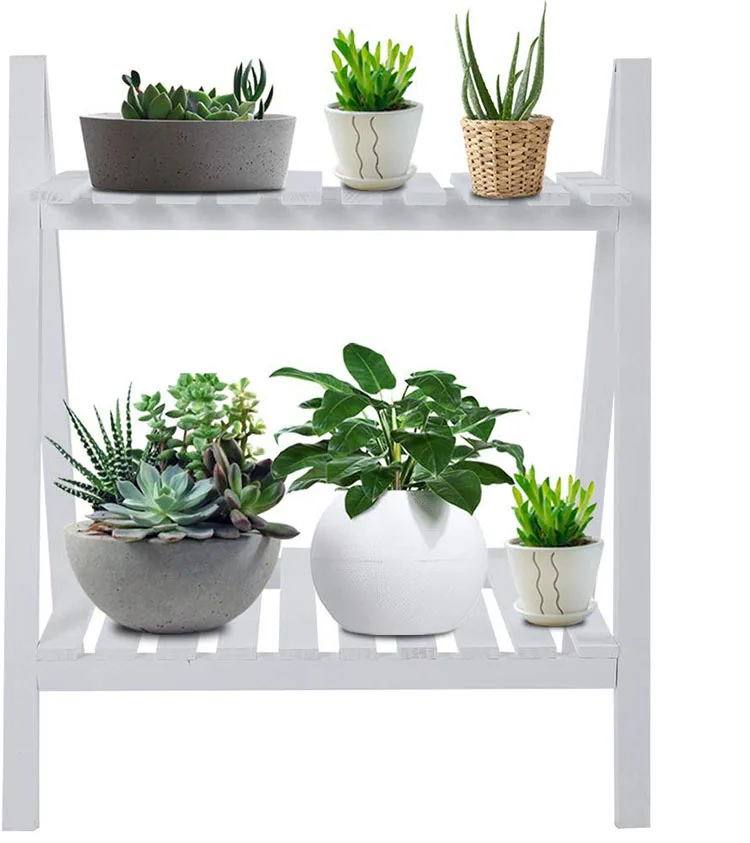 Indoor and outdoor wooden multi-layer detachable triangle flower stand, Customized color
Indoor and outdoor wooden multi-layer detachable triangle flower stand, Customized color
