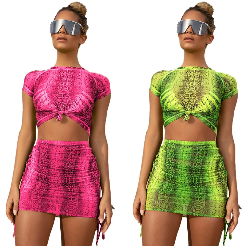 Wholesale 2 piece skirt Sexy Tie Dye Ladies satin two piece Summer two piece skirt set
Wholesale 2 piece skirt Sexy Tie Dye Ladies satin two piece Summer two piece skirt set