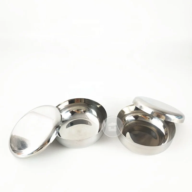 Cheap price Stainless Steel Serving Bowl with Lid Good Korean small Rice Bowl with Lid, Silver
Cheap price Stainless Steel Serving Bowl with Lid Good Korean small Rice Bowl with Lid, Silver