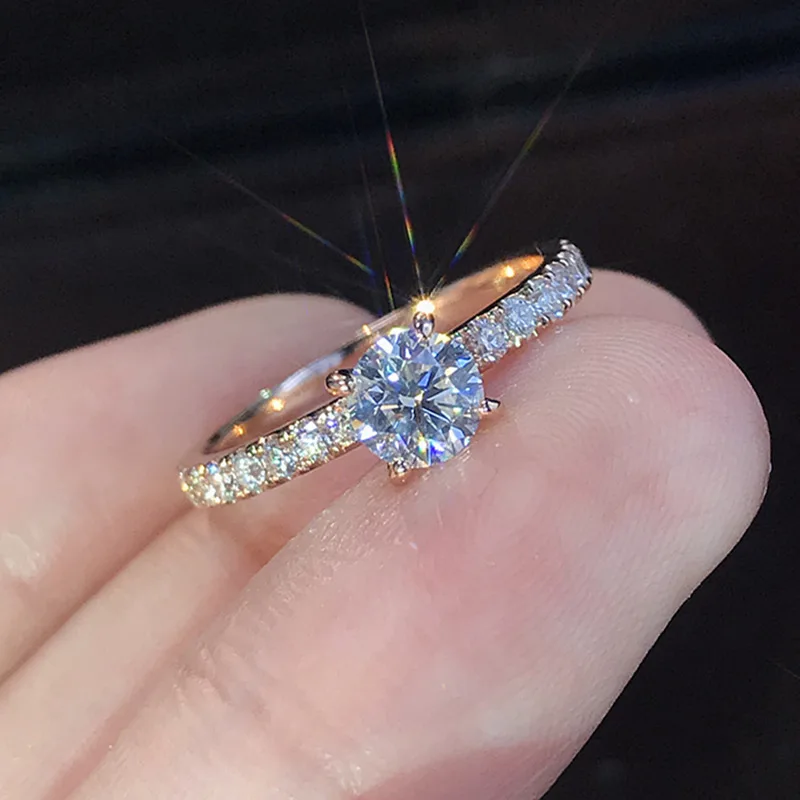 2021 Diamond Wedding Rings 925 Silver Plated Couple Ring Engagement Rings Women Jewelry, Silver,rose gold
2021 Diamond Wedding Rings 925 Silver Plated Couple Ring Engagement Rings Women Jewelry, Silver,rose gold