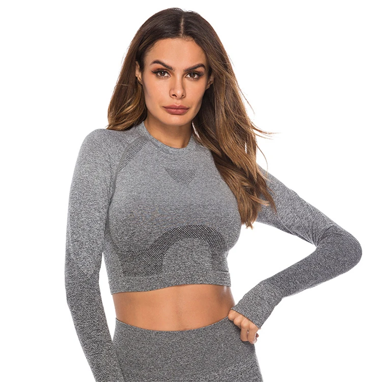 2021 Fashion New Arrival Sexy Woman Yoga Wear Fashion Long Sleeve Running Tops Sexy Elastic Sports Top
2021 Fashion New Arrival Sexy Woman Yoga Wear Fashion Long Sleeve Running Tops Sexy Elastic Sports Top