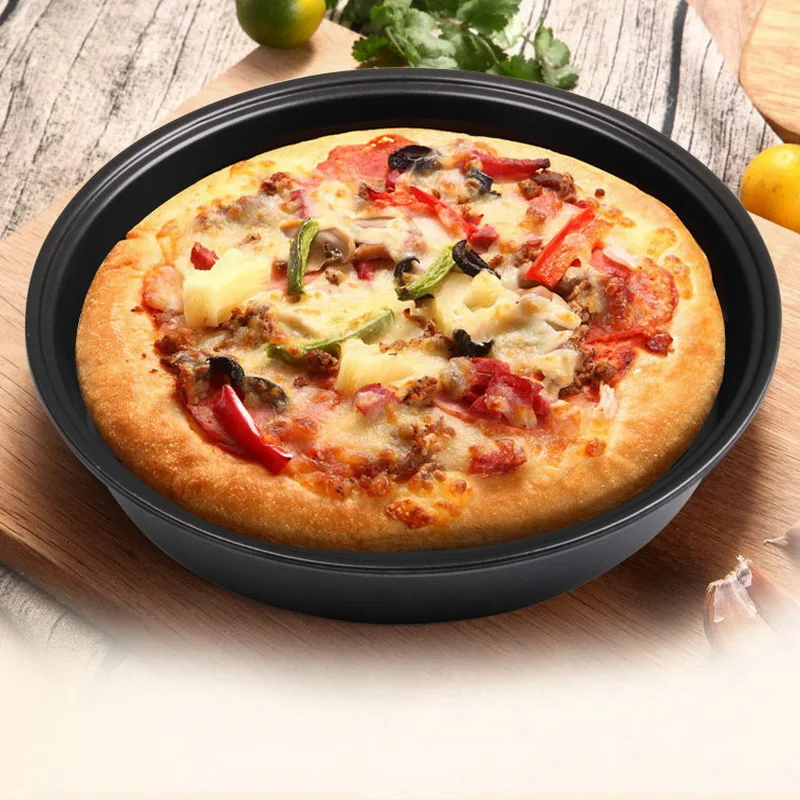 1pc 24.5cm seamless carbon steel nonstick 9 inch round cake chiffon iron pizza pan, As picture
1pc 24.5cm seamless carbon steel nonstick 9 inch round cake chiffon iron pizza pan, As picture