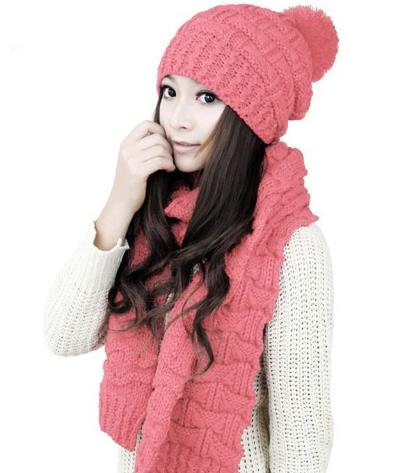 hat scarf glove set