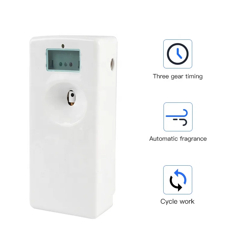 Wall Mounted Air Freshener Spray Aerosol Dispenser Auto Liquid Perfume Dispenser, White
Wall Mounted Air Freshener Spray Aerosol Dispenser Auto Liquid Perfume Dispenser, White
