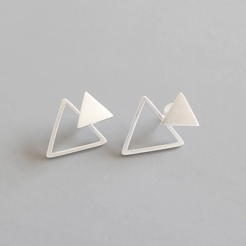 Lotus Fun Korean Earrings 2023 New Fashion 925 Sterling Silver Triangle Geometric Stud Earrings For Woman
Lotus Fun Korean Earrings 2023 New Fashion 925 Sterling Silver Triangle Geometric Stud Earrings For Woman