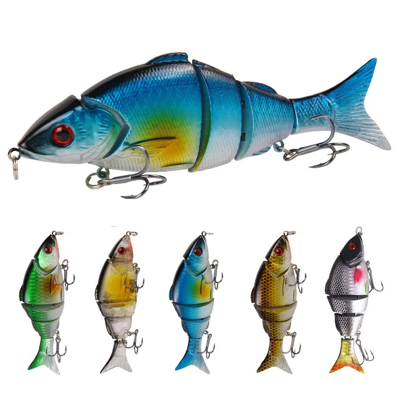 4Colors 12.5cm/21g Artificial Topwater Multi-section Plastic Hard Bait Anti-corrosion Bass With Blood Trough Hook 3D Eyes
4Colors 12.5cm/21g Artificial Topwater Multi-section Plastic Hard Bait Anti-corrosion Bass With Blood Trough Hook 3D Eyes