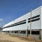 Steel structure building for office workhsop parking shed