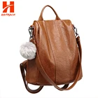 Backpack With Business Backpacks Custom New Style Ladies Backpack Women Travel Backpack With Pompom