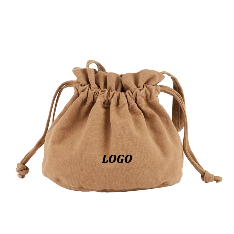 Girl Custom Logo Drawstring Bucket Handbag Casual Simple Retro Crossbody Sling Bags Women Cute Literary Canvas Shoulder Tote Bag
Girl Custom Logo Drawstring Bucket Handbag Casual Simple Retro Crossbody Sling Bags Women Cute Literary Canvas Shoulder Tote Bag