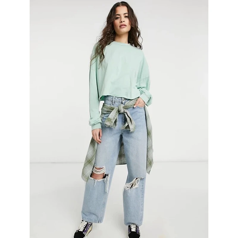 Custom Logo Wholesale Summer Long Sleeve Cotton Fashion Casual Breathable Urban Green T Shirts And Blouses Women, Customized color
Custom Logo Wholesale Summer Long Sleeve Cotton Fashion Casual Breathable Urban Green T Shirts And Blouses Women, Customized color
