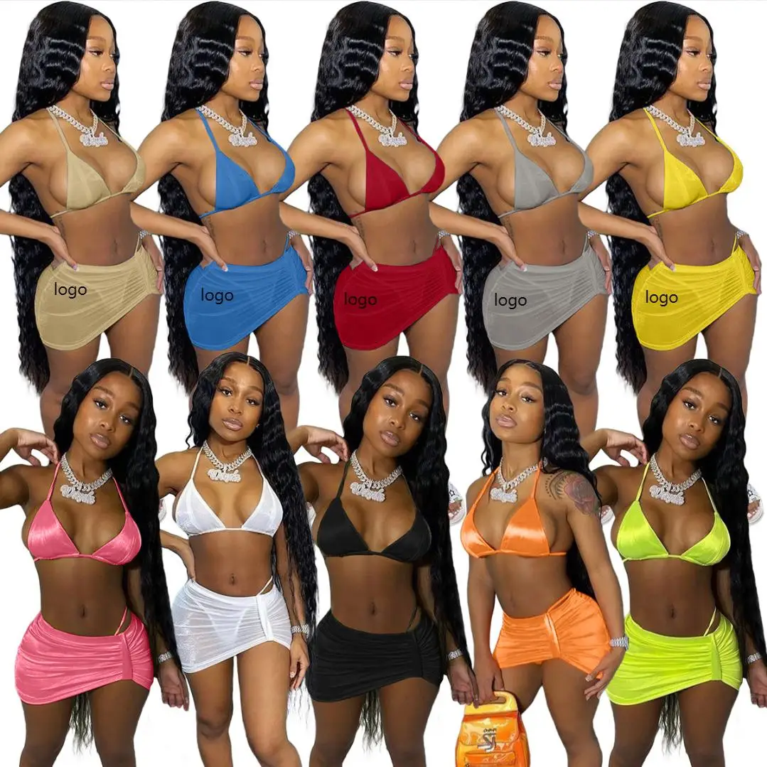 S-2XL New Arrivals Summer Hot Sexy Swimwear Sets Bikini Three Piece Set Bikini Swimwear & Beachwear
S-2XL New Arrivals Summer Hot Sexy Swimwear Sets Bikini Three Piece Set Bikini Swimwear & Beachwear