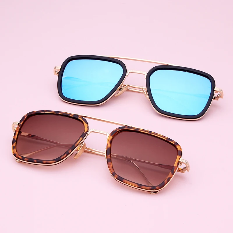ADE WU Fashion Guy's Sun Glasses Double Bridge Square Sunglasses Men Classic Design All-Fit Sunglasses, 11 colors
ADE WU Fashion Guy's Sun Glasses Double Bridge Square Sunglasses Men Classic Design All-Fit Sunglasses, 11 colors