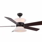 52 inch fancy Up & Down Light ORB Ceiling Fan with 5 Plywood Blades, include Remote Control