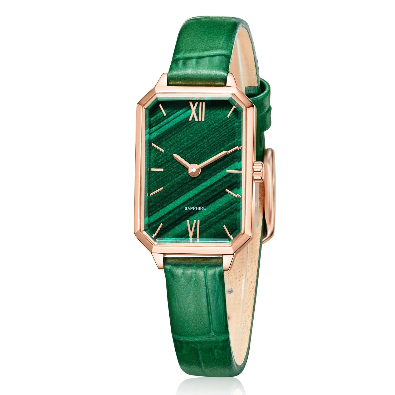 Customized Logo Slim Green Rose Gold Luxury Wrist Watch Ladies Vintage Waterproof Stainless Steel Womens Watches, Customized colors
Customized Logo Slim Green Rose Gold Luxury Wrist Watch Ladies Vintage Waterproof Stainless Steel Womens Watches, Customized colors